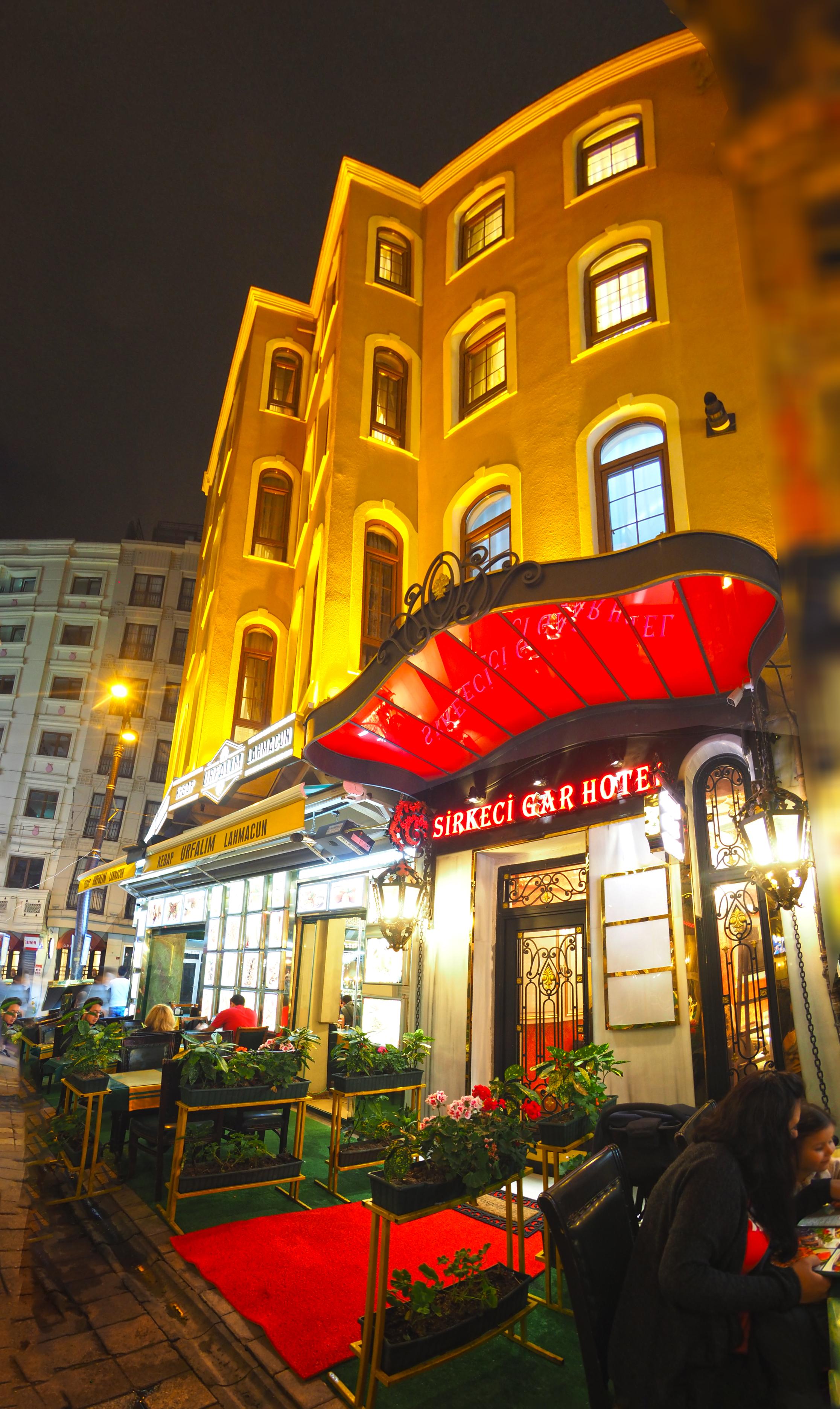 Sirkeci Gar Hotel Istanbul Exterior foto